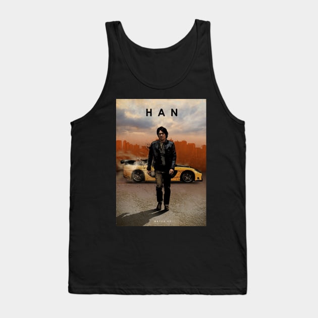 Han Lue  - Mazda RX 7 - Car Legends Tank Top by Great-Peoples